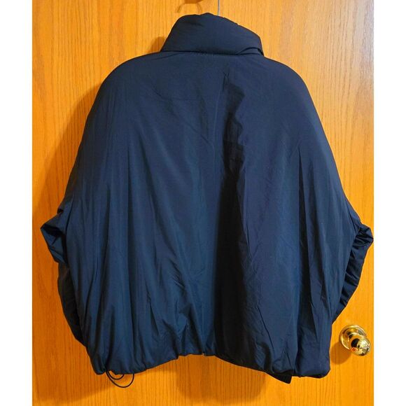 Fabletics Full Zip Black Polyester Puffer Jacket w/2 Front Pockets Wm/Size L - Picture 2 of 6